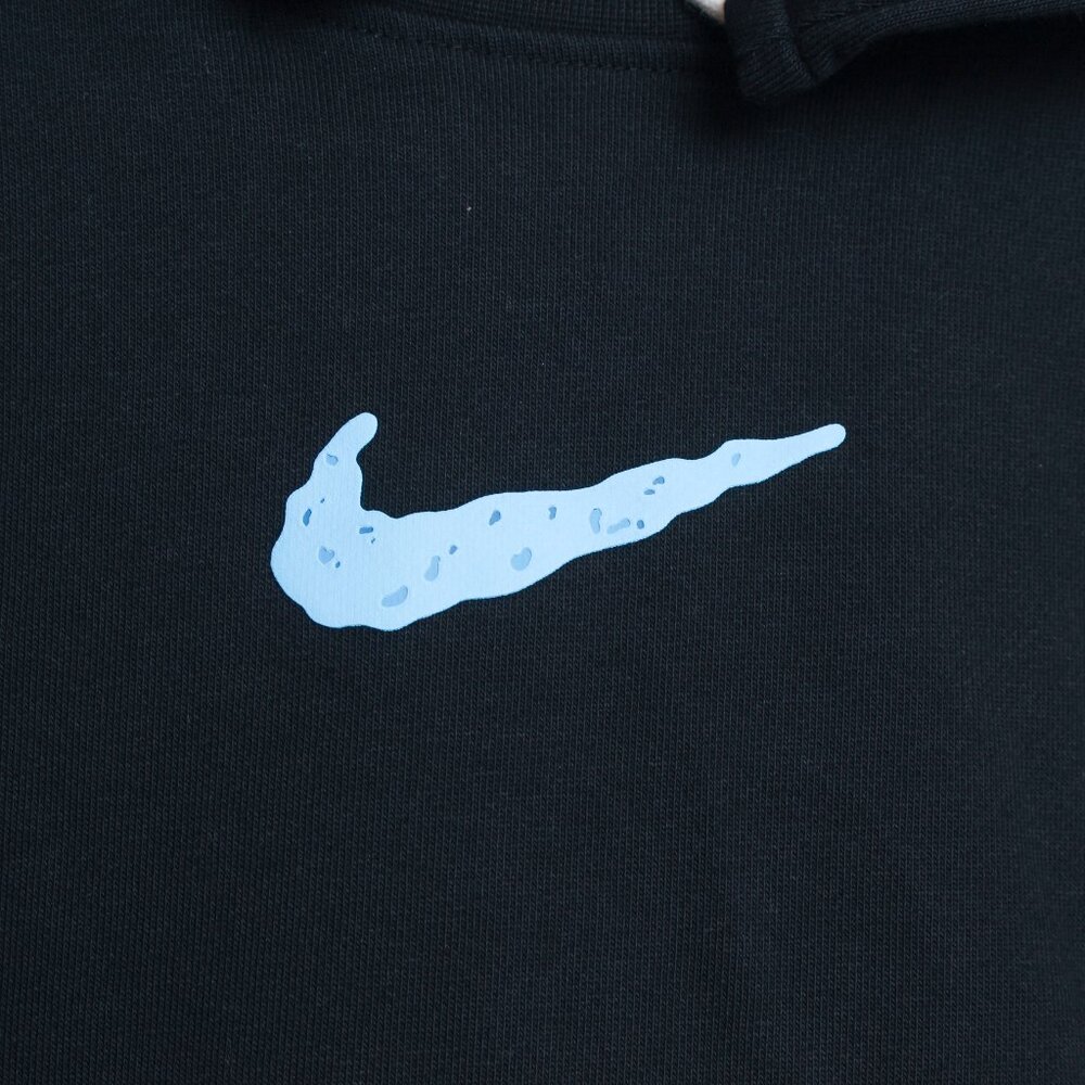 Nike Lebron x Fruity Pebbles Hoodie Mens Large Black Pullover w/ Bleach Spots - Picture 13 of 13